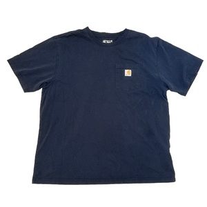 Carhartt Men's Charcoal Gray Workwear Short Sleeve Loose Fit T-shirt Size XL